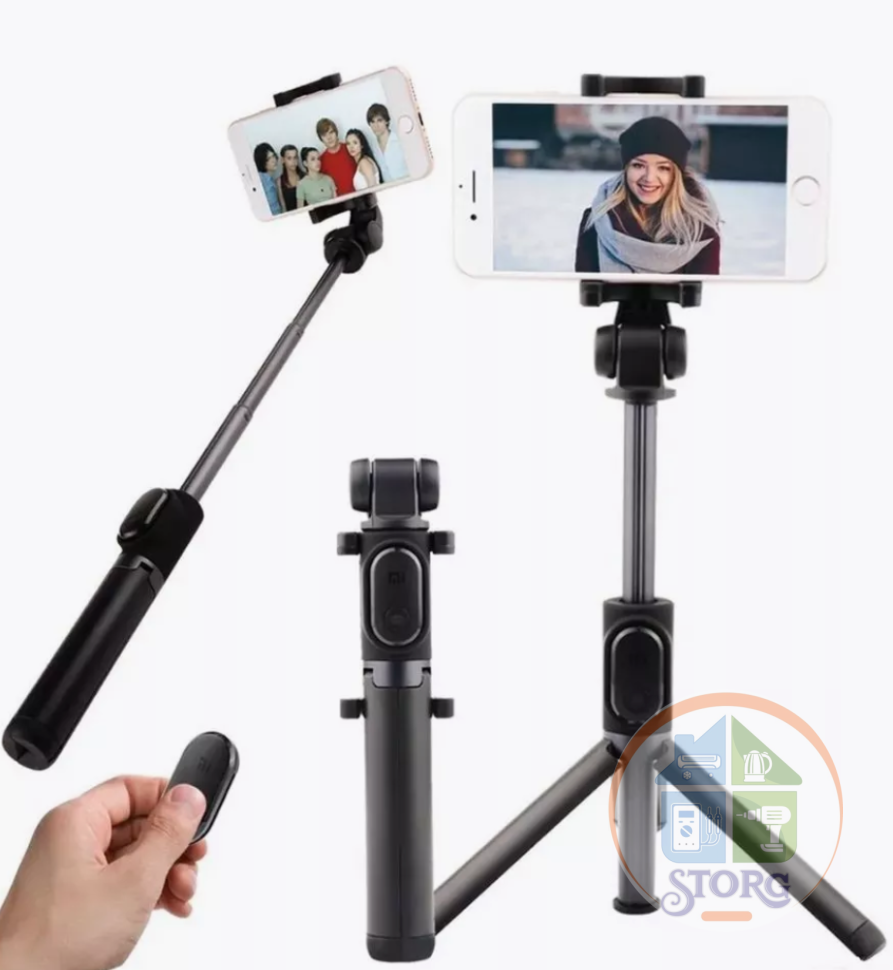 Монопод-трипод Xiaomi Mi Selfie Stick Tripod whith Bluetooth (FBA4107CN) черный