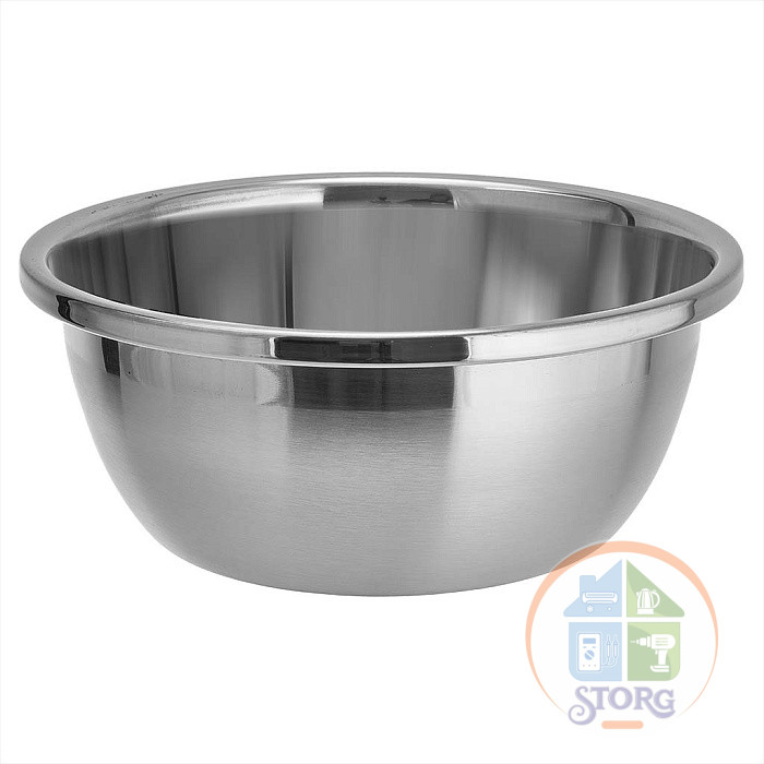 Миска из нержавеющей стали WEBBER BE-0805, 3,9 л, 26*10,5 см (80)