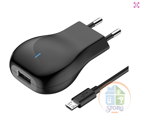 СЗУ Partner 5V2.1А + кабель MicroUSB