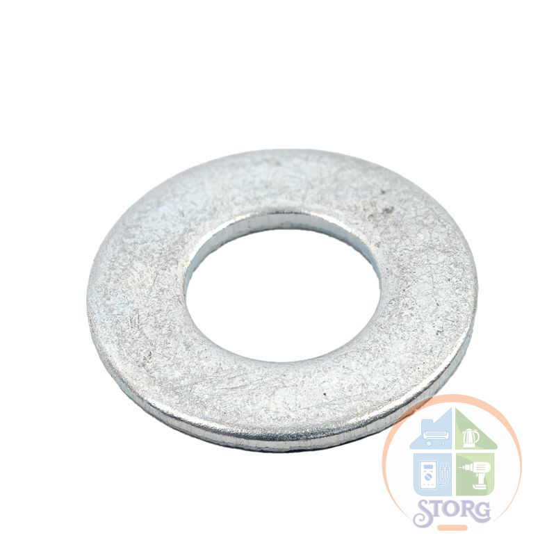 Шайба плоская оцинкованная М 8 DIN 125 (1000 ЮМК (1,4 кг))