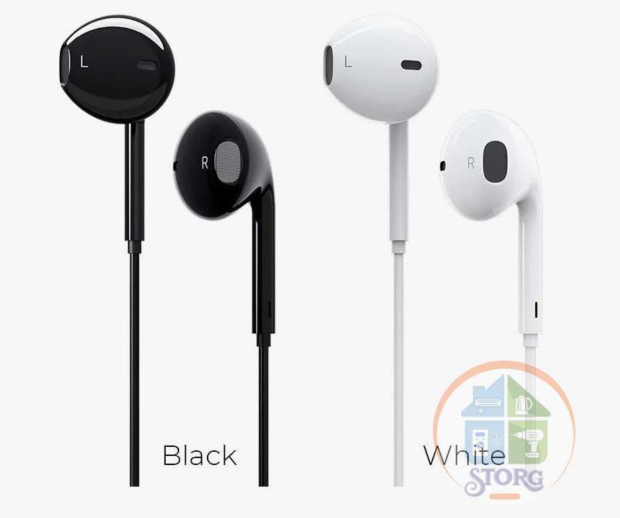 Наушники проводные BOROFONE BM30, White