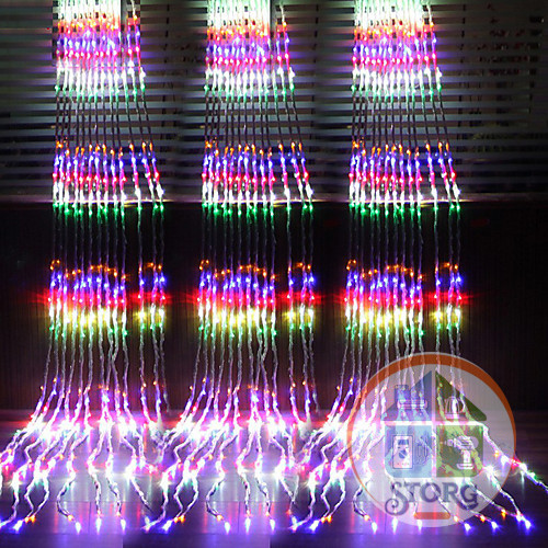Гирлянда светодиодная S-TORG Водопад Led 3*3 (разноцв)