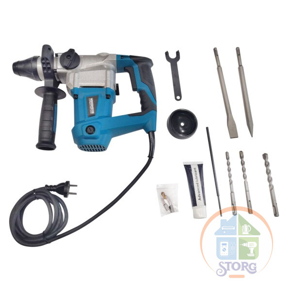 Перфоратор электрический WorkMaster ПР-1200Д, DS+ 4,5 Дж, реверс