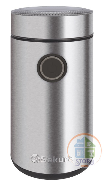 Кофемолка SAKURA SA-6172S, 200Вт, макс.загрузка 50г, импульсное управление Кофемолка SAKURA SA-6172S, 200Вт, макс.загрузка 50г, импульсное управление
