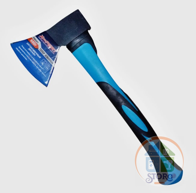 Топор кованый X-PERT XP-AX0805 (фиберглассовая ручка) 800 гр