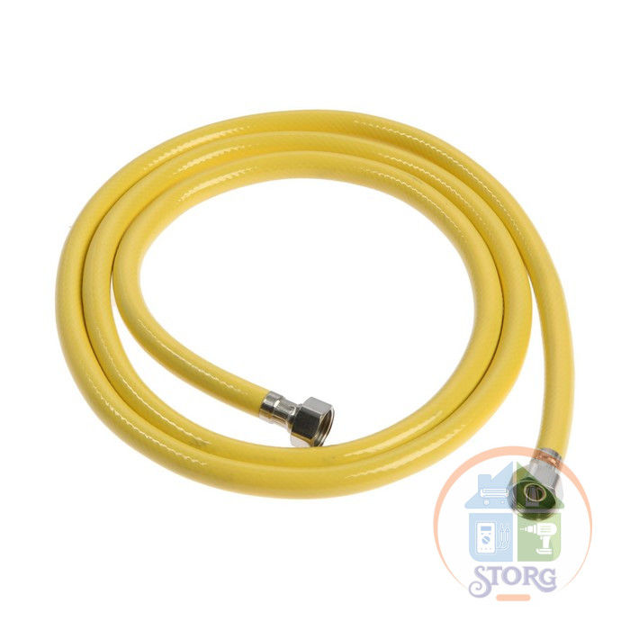 Подводка для газа ZEIN, ПВХ, внутренняя/внутренняя резьба 1/2", 200 см 7875835