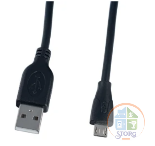 Кабель PERFEO U4001 USB2.0 A вилка-Micro USB вилка,1м.