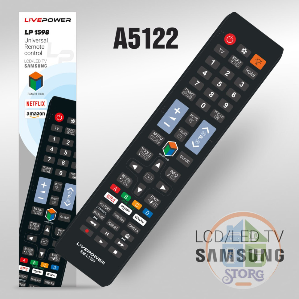 Пульт универсальный Live-Power RM-L1598 для телевизоров SAMSUNG