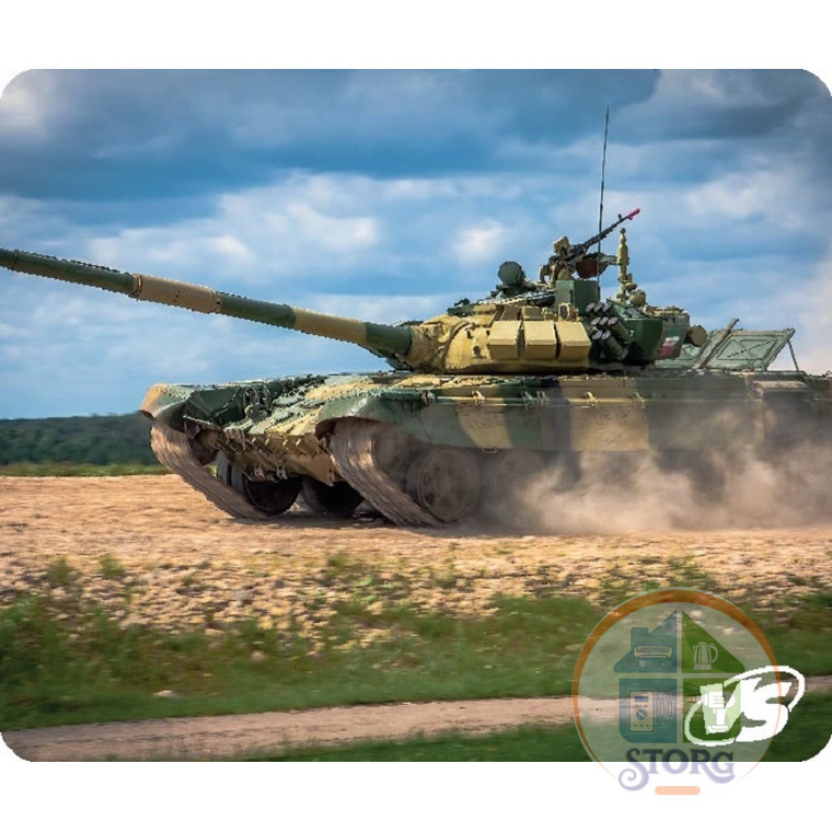 Коврик для компьютерной мыши VS "Tanks", Рис.5, 194х233х3 мм, полипропилен+вспененный пластик