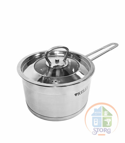 Сотейник из нержавеющей стали 2,0л  KELLI KL-4720-16 (1х8)