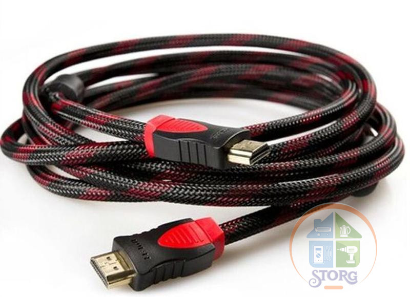 Кабель S-TORG HDMI (3м) (в оплетке)