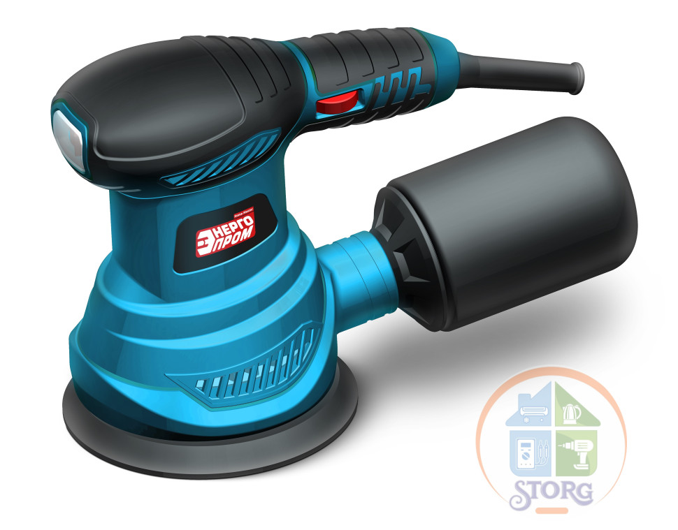 Машина эксцентриковая шлифовальная "ЭНЕРГОПРОМ Home Master" ЭШМ-125/450, 450Вт,  /уп.10шт.