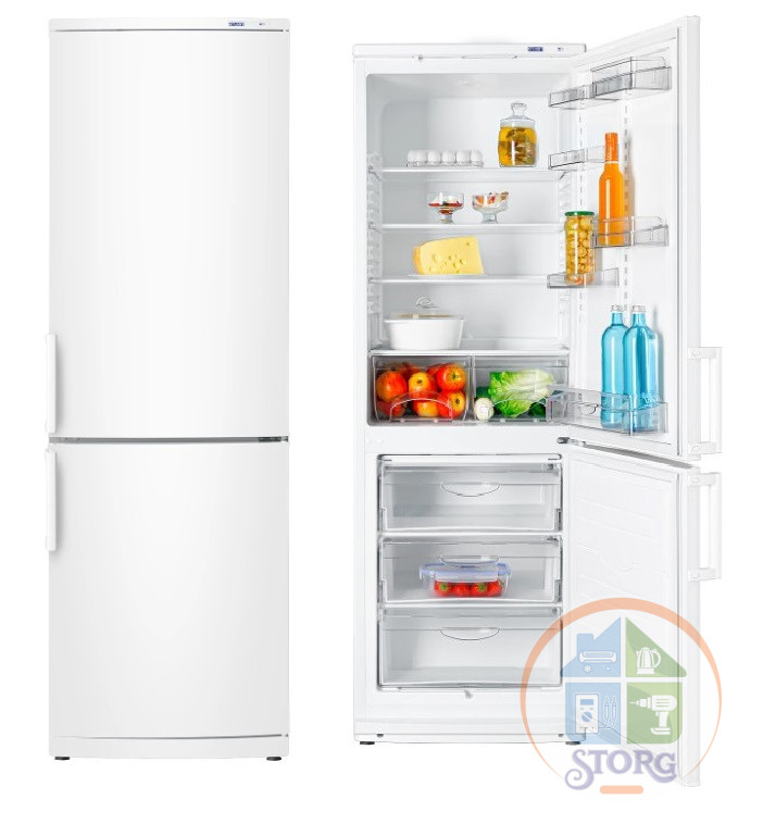 Холодильник Атлант XM-4021-000 SOFT LINE+ , 186см , 345 л