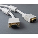 Шнур VGA(15pin) штекер - VGA(15pin) штекер 3м, 2 феррита, OD8.4мм (в ПВХ упаковке) APH-265-3