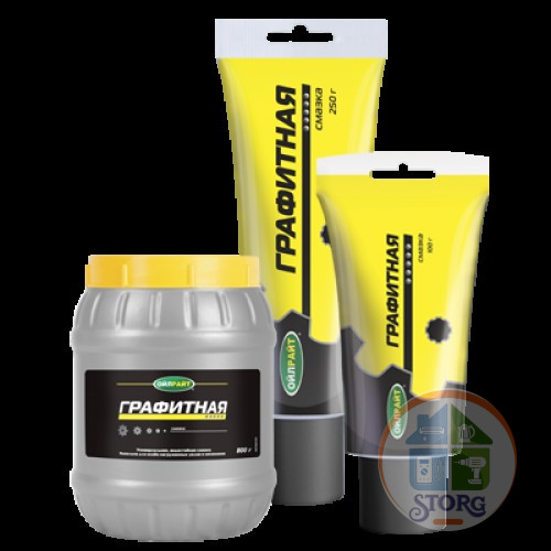Графитная смазка OIL RIGHT, 100г, в тубе (15 шт в упак)