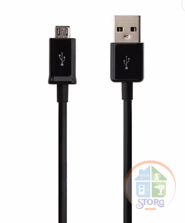 USB кабель microUSB черный без упаковки