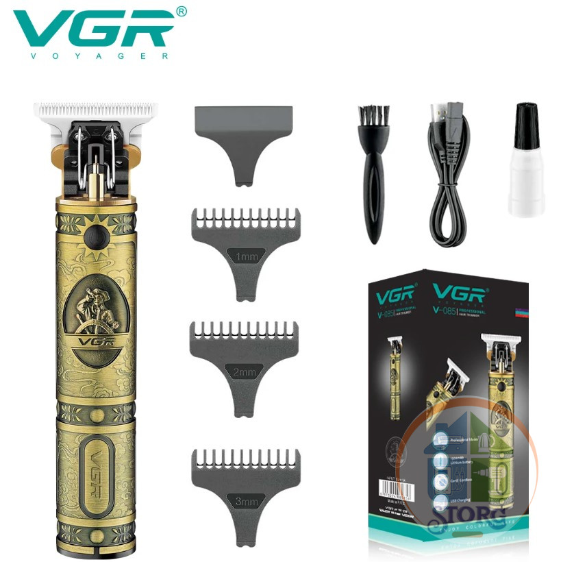 Машинка для стрижки / триммер VGR V-085 Professional , 300 минут , Барбершоп