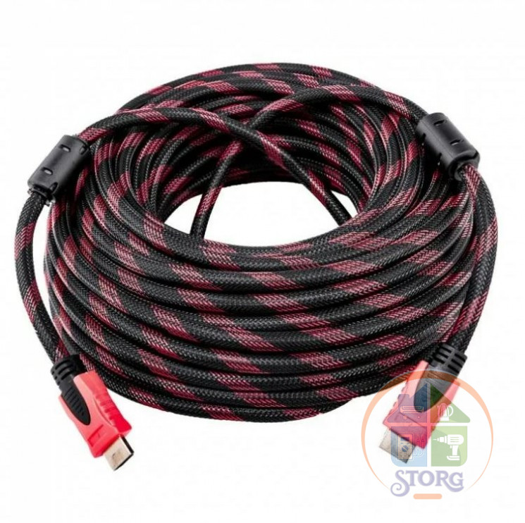 Кабель HDMI/HDMI 20м армированный