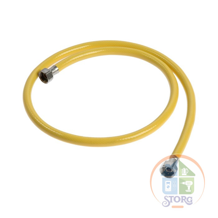 Подводка для газа ZEIN, ПВХ, внутренняя/внутренняя резьба 1/2", 120 см 7875833