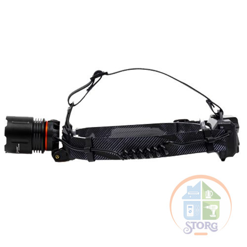 Налобный фонарь Лазерный диод 25w ИСКРА IR-8079, 1 Режим свечения, 2 Аккумулятора