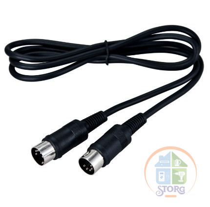 Шнур DIN 5PIN - DIN 5PIN, 1,2м REXANT Шнур DIN 5PIN - DIN 5PIN, 1,2м REXANT