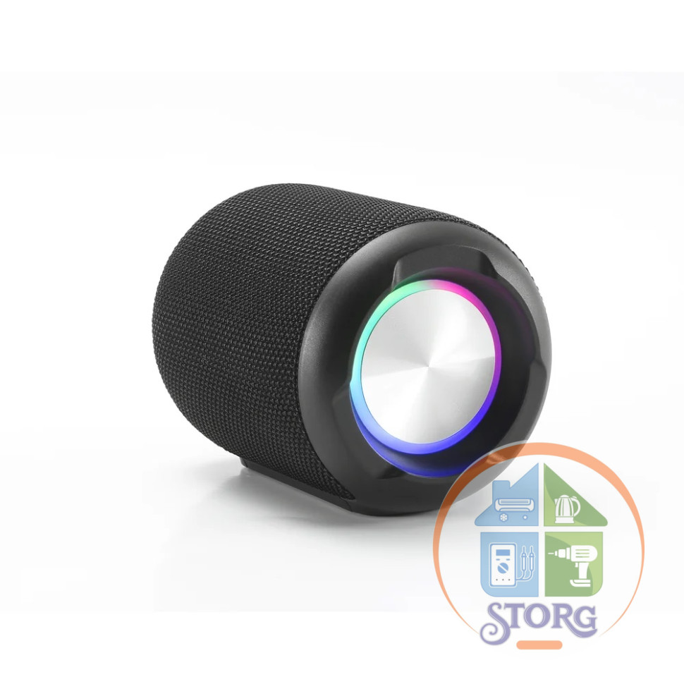 Perfeo Bluetooth-колонка "CASK" 6W, MP3 USB-TF, AUX, FM, HANDS FREE, TWS черная