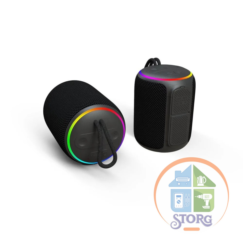 Perfeo Bluetooth-колонка "CASK" 6W, MP3 USB-TF, AUX, FM, HANDS FREE, TWS черная