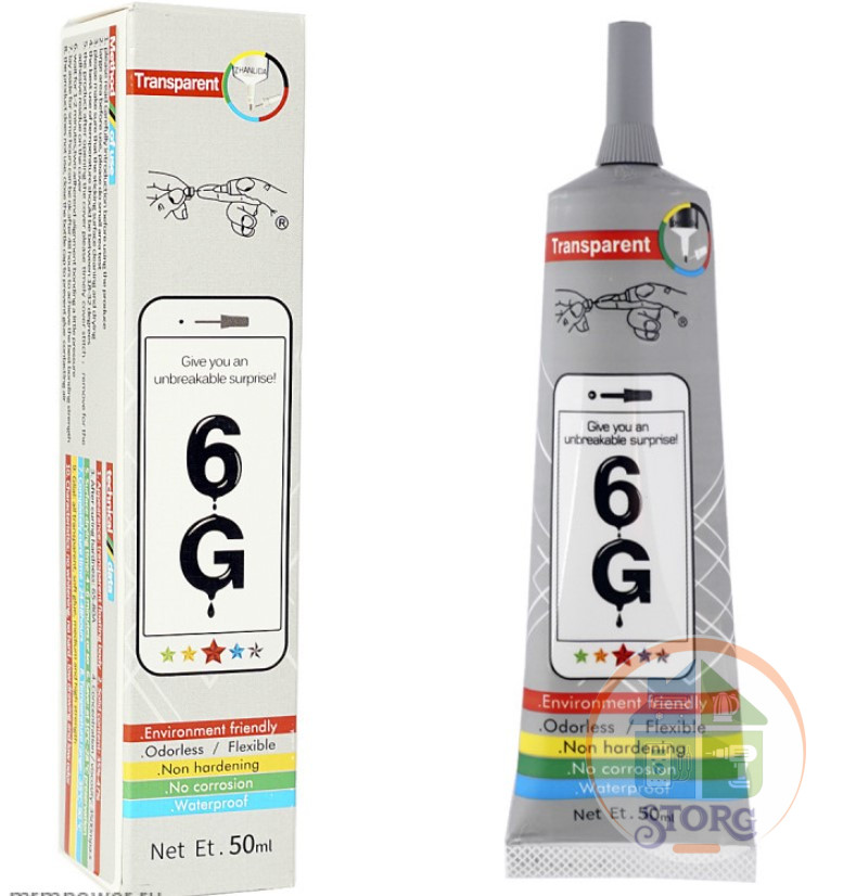 Клей для ремонта  6G 50ml  (15pcs)