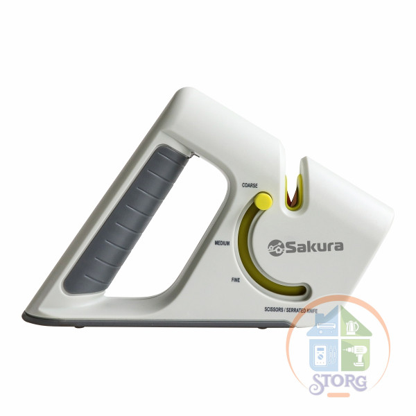 Ножеточка SAKURA SA-6657G (4 слота для заточки : подготовка, заточка, полировка, шлифовка) Ножеточка SAKURA SA-6657G (4 слота для заточки : подготовка, заточка, полировка, шлифовка)