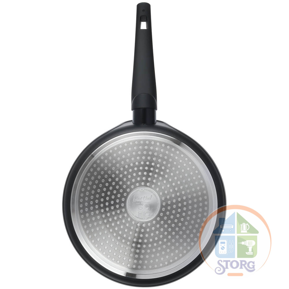 Сковорода блинная литая Ivlev Chef Element, d24см, антипригарное покрытие Whitford Xylan, индукция