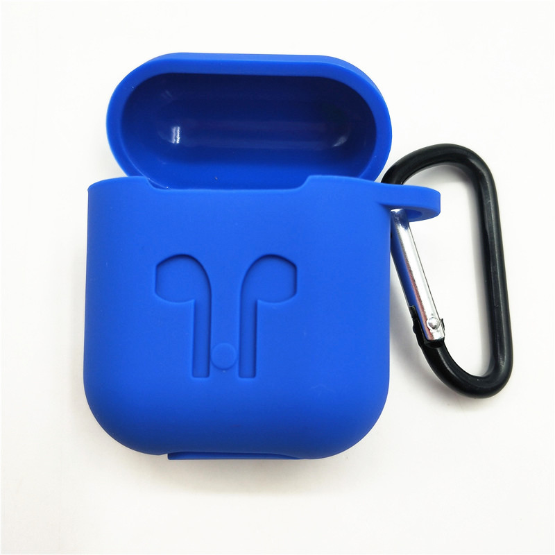 Чехлы для наушников AirPods (синий)