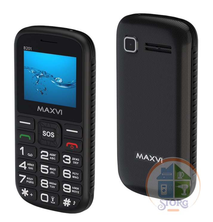 Мобильный телефон MAXVI B201 Black