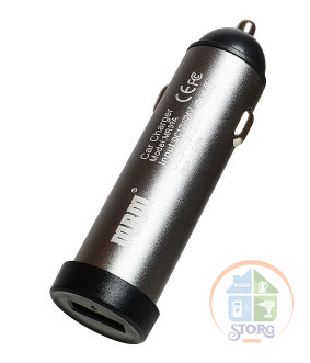 АЗУ MR59A Metal 5V/2.1A 1USB (grey) без упаковки