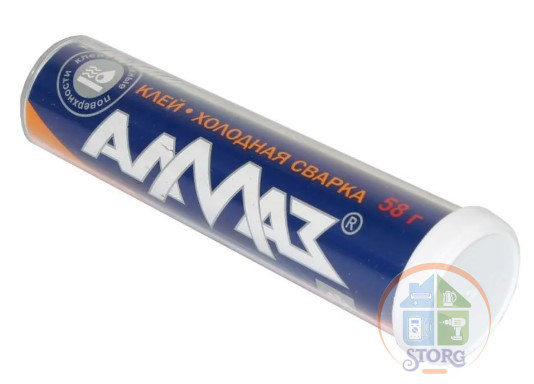 Холодная сварка универсальная "Алмаз-пресс" AZ-0035, 58 г /36