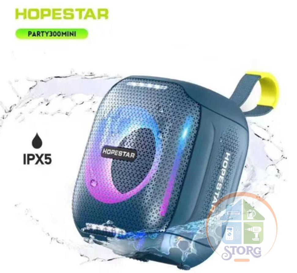 Портативная колонка TWS HOPESTAR Party 300 Mini IPX5 водонепроницаемый