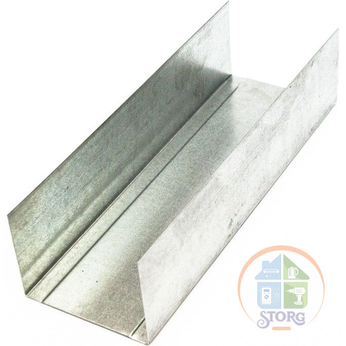 Профиль CD для гипсокартона ПН 50*40*3 м Qa (0,4 мм) пог. метр