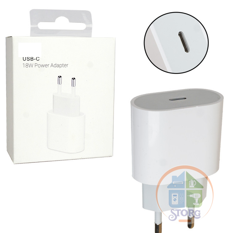 СЗУ FOX.N SD-1316 USB-C port PD-18W в упаковке ORIG для Айфона