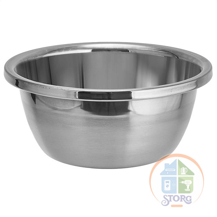 Миска из нержавеющей стали WEBBER BE-0804, 2,8 л, 24*10 см (90)