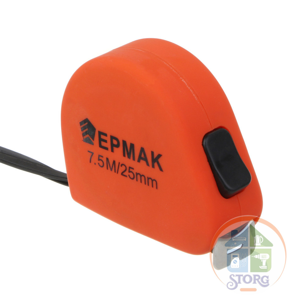 Рулетка софт-тач ЕРМАК, 7,5мх25мм