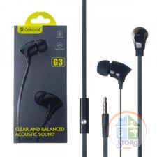 Внутриканальные наушники Celebrat G3, White