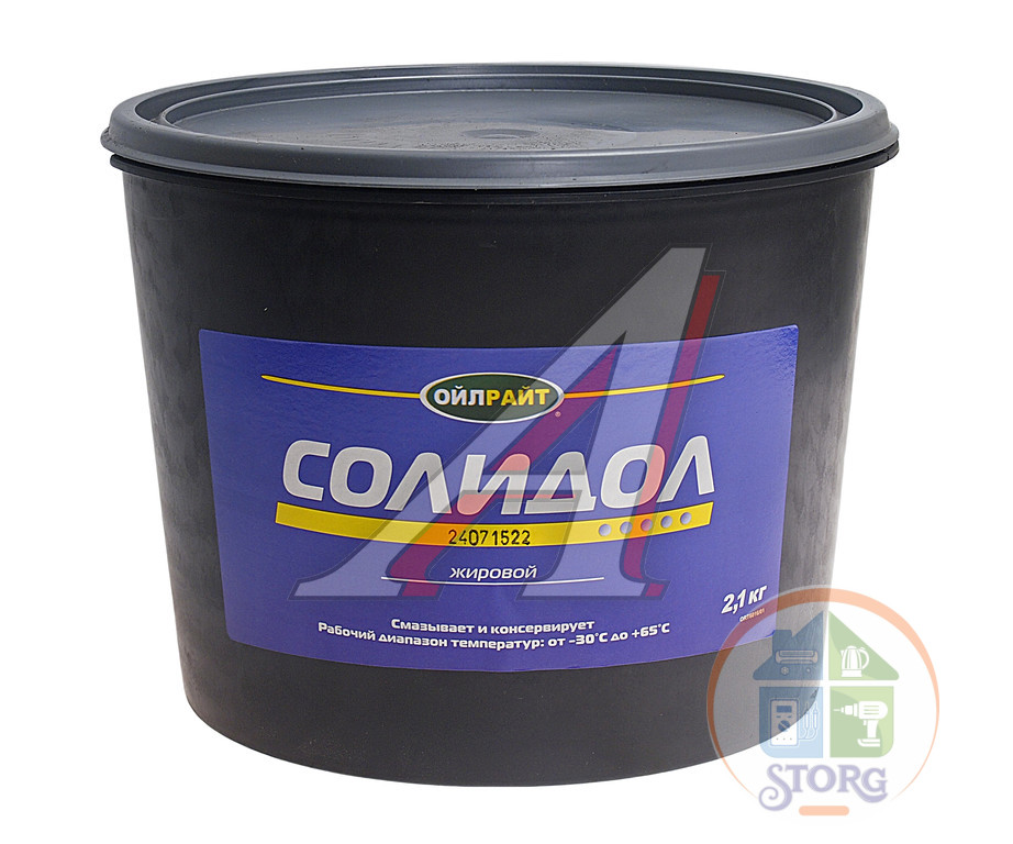 Солидол жировой смазка /2 кг/ OIL RIGHT (шт.)