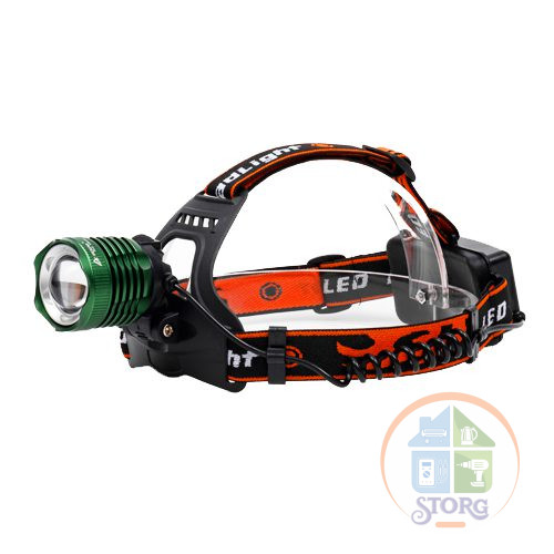 Налобный фонарь T6 LED 20w ИСКРА IR-41, 1 Режим свечения, 2 Аккумулятора