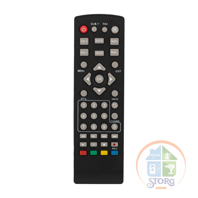 Пульт универсальный дистанционного управления REXANT для DVB-T2