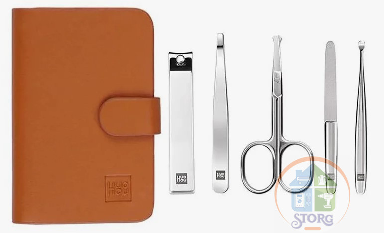 Маникюрный набор Xiaomi HuoHou Stainless Steel Nail Clippers Set HU0061