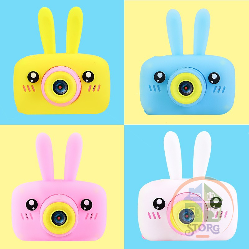 Детская цифровая камера (фотоаппарат) Fun Camera Rabbit Зайчик с играми , 8мп, 1080 FHD