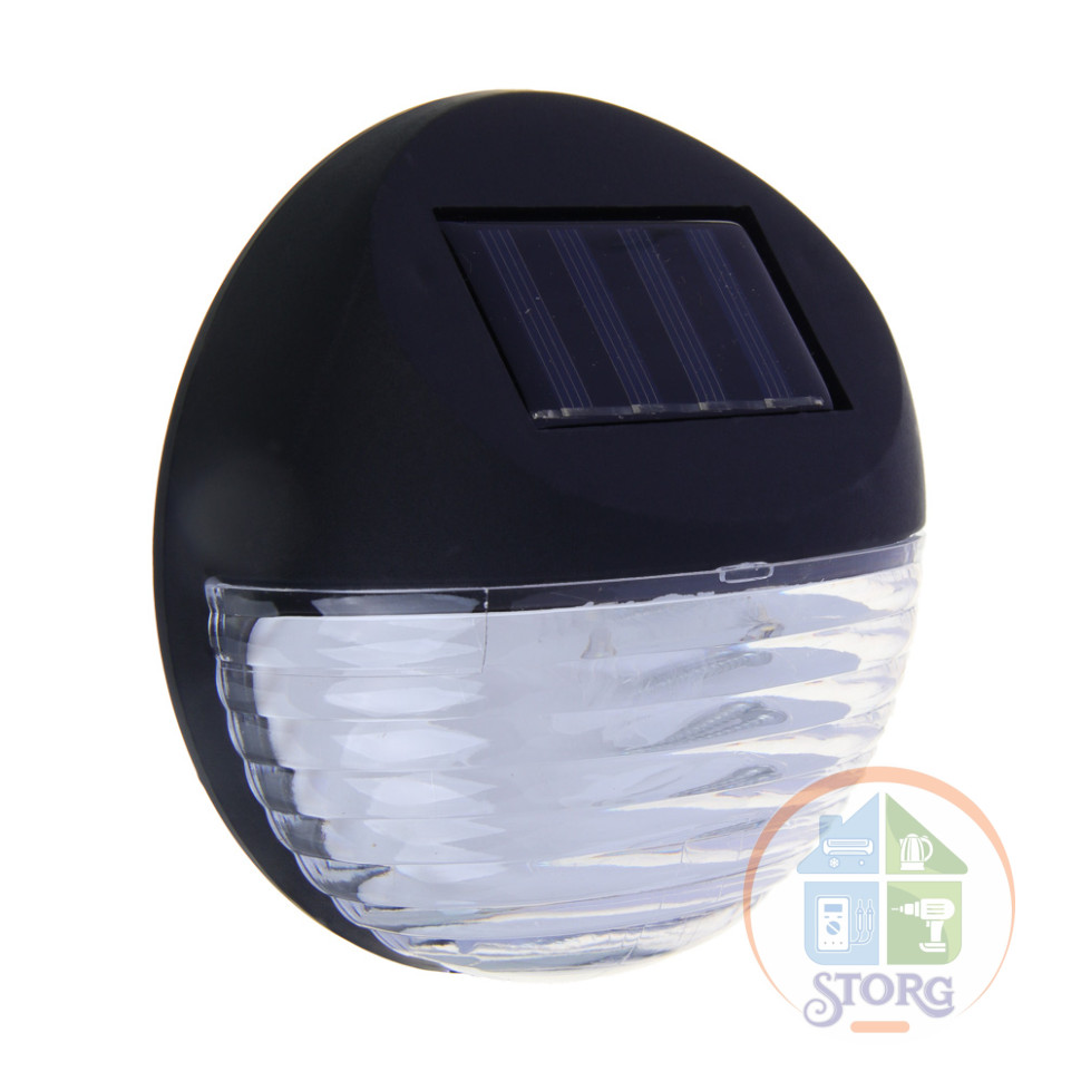 Фонарь садовый на солнечной батарее INBLOOM, 11х11х4.4см, 2LED, шампань,1x1.2V 200mAh NI-MH, пластик
