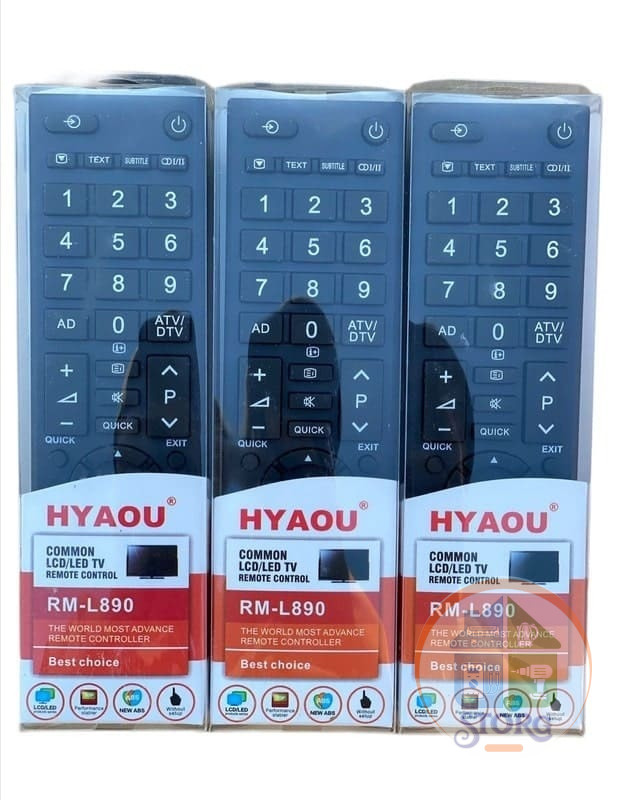Универсальный пульт для телевизоров/HYAOU (RM-890) TOSHIBA