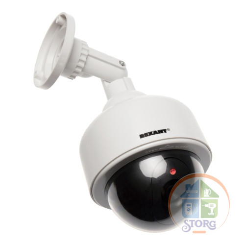 Муляж камеры REXANT уличный, купольный, белый, 45-0200