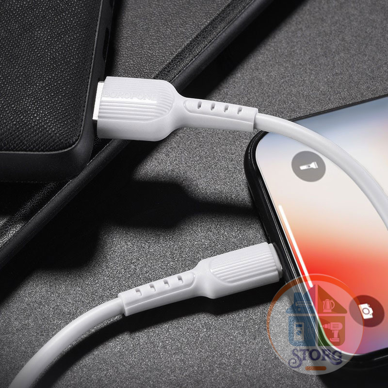USB кабель BOROFONE BX16 Easy charging cable for Micro (white)