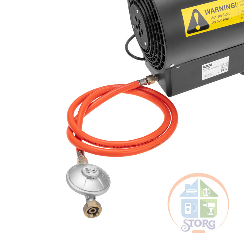 Пушка тепловая газовая, 10кВт, 350м3/ч REXANT 60-0044